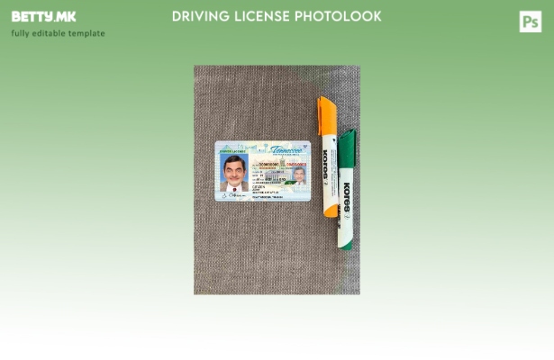 модерен стил USA Tennessee DL photolook FRONT шаблон